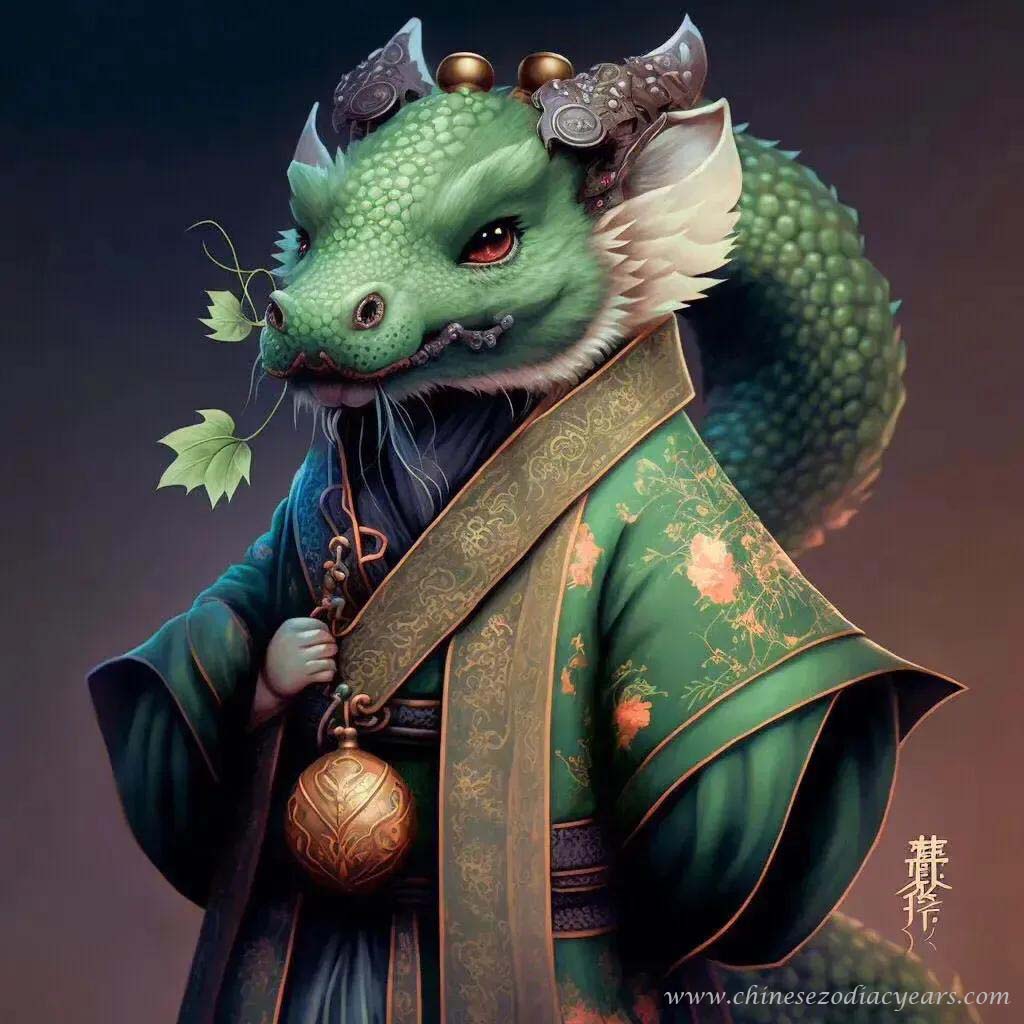 1964 Chinese Zodiac: Wood Dragon
