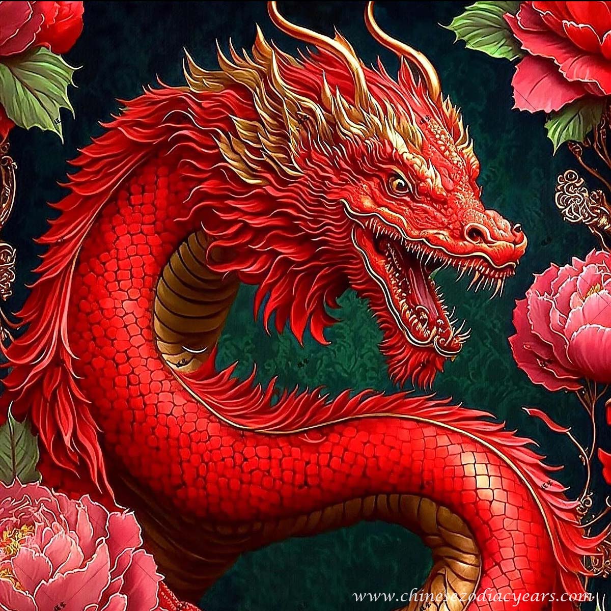 1976 Chinese Zodiac: Fire Dragon