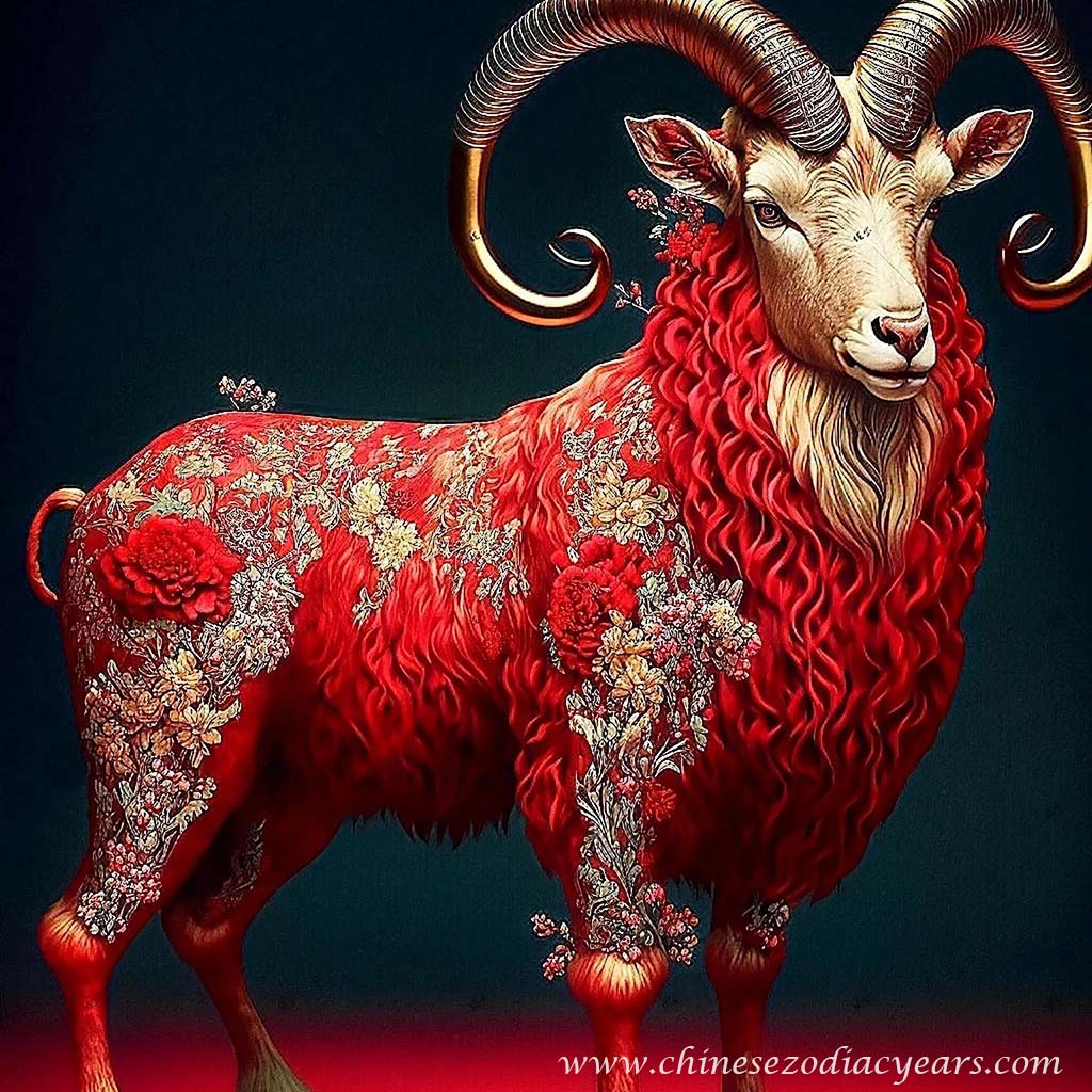 1967 Chinese Zodiac: Fire Goat