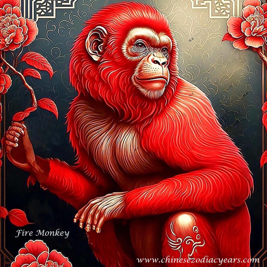 2016 Chinese Zodiac: Fire Monkey