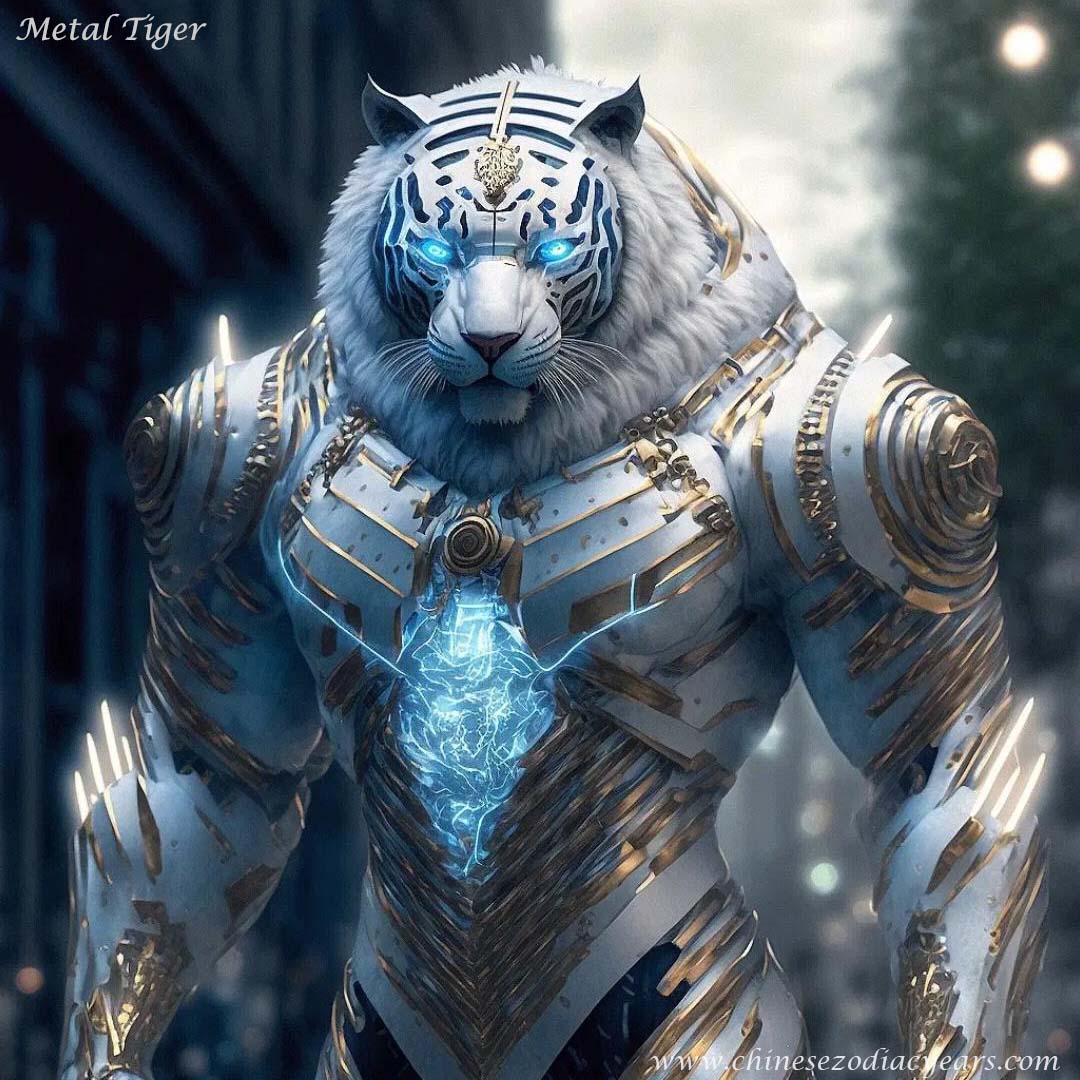 2010 Chinese Zodiac: Metal Tiger