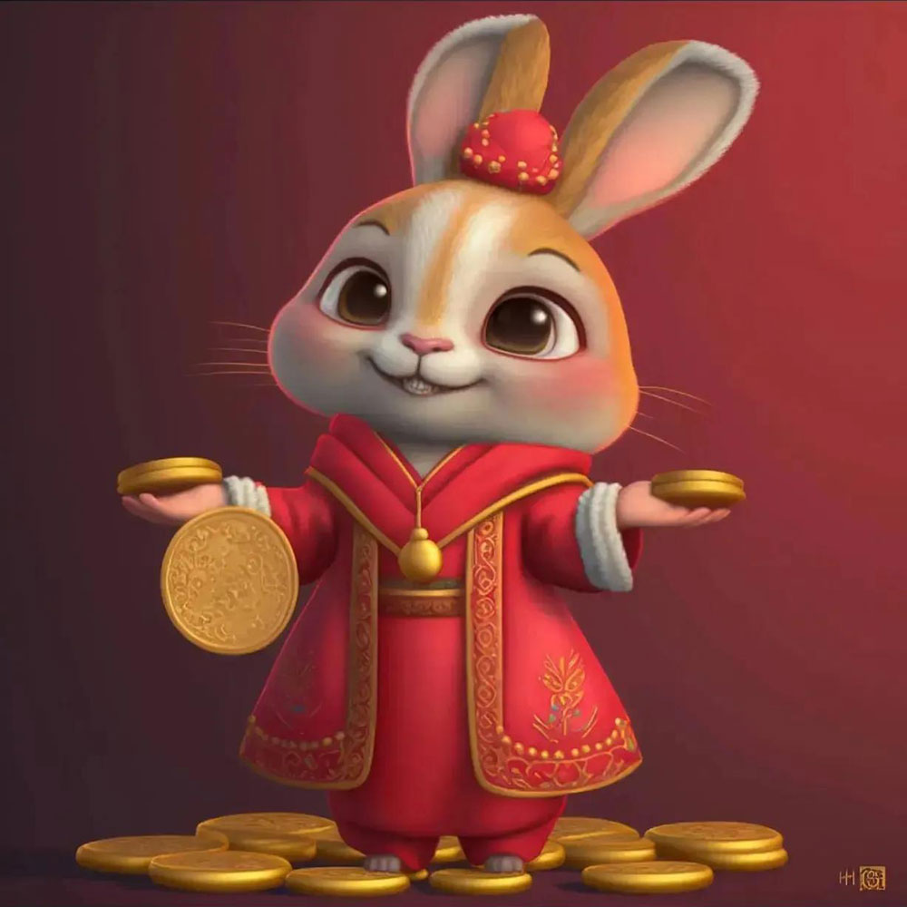 Wealth Horoscope 2024 for Rabbit