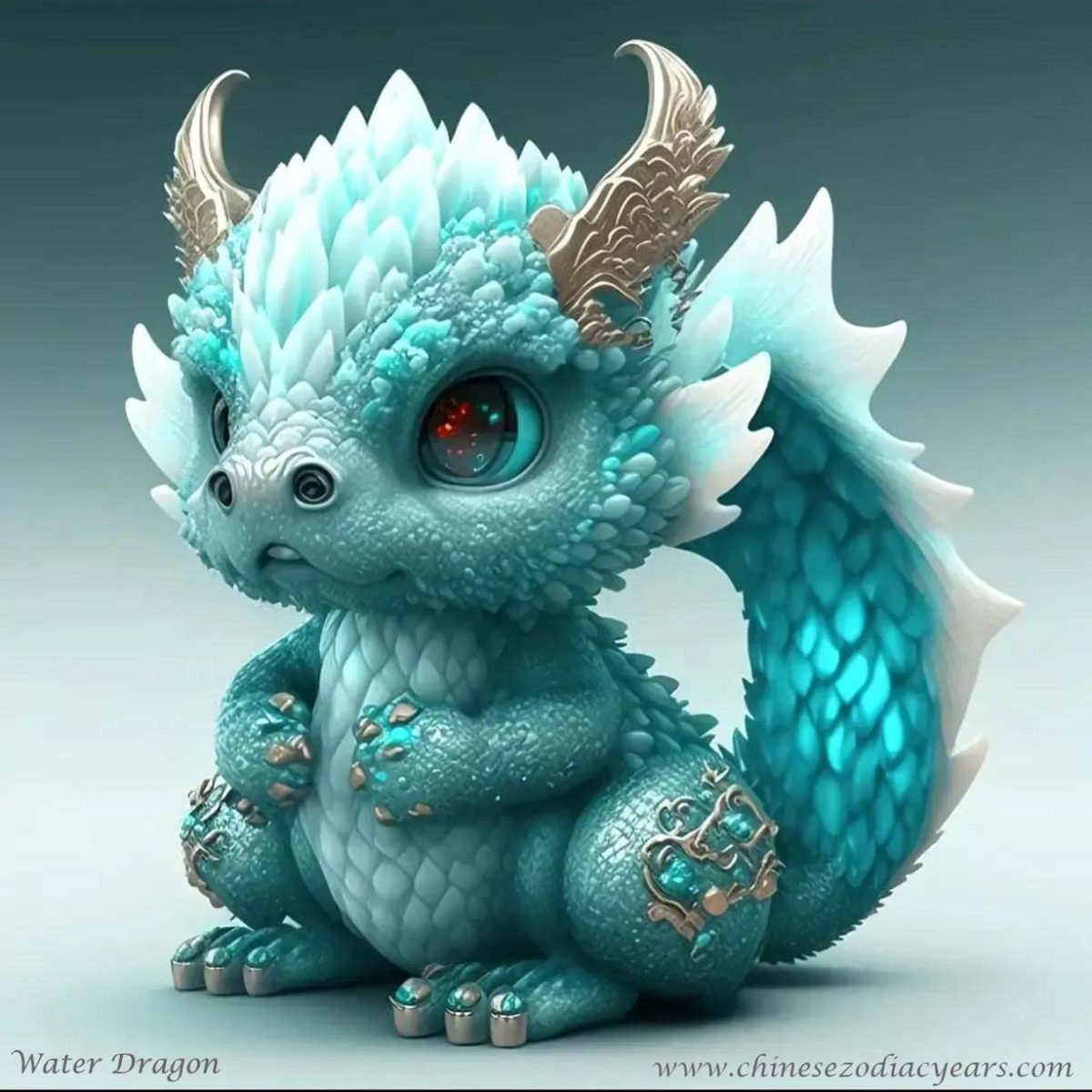 2012 Chinese Zodiac: Water Dragon