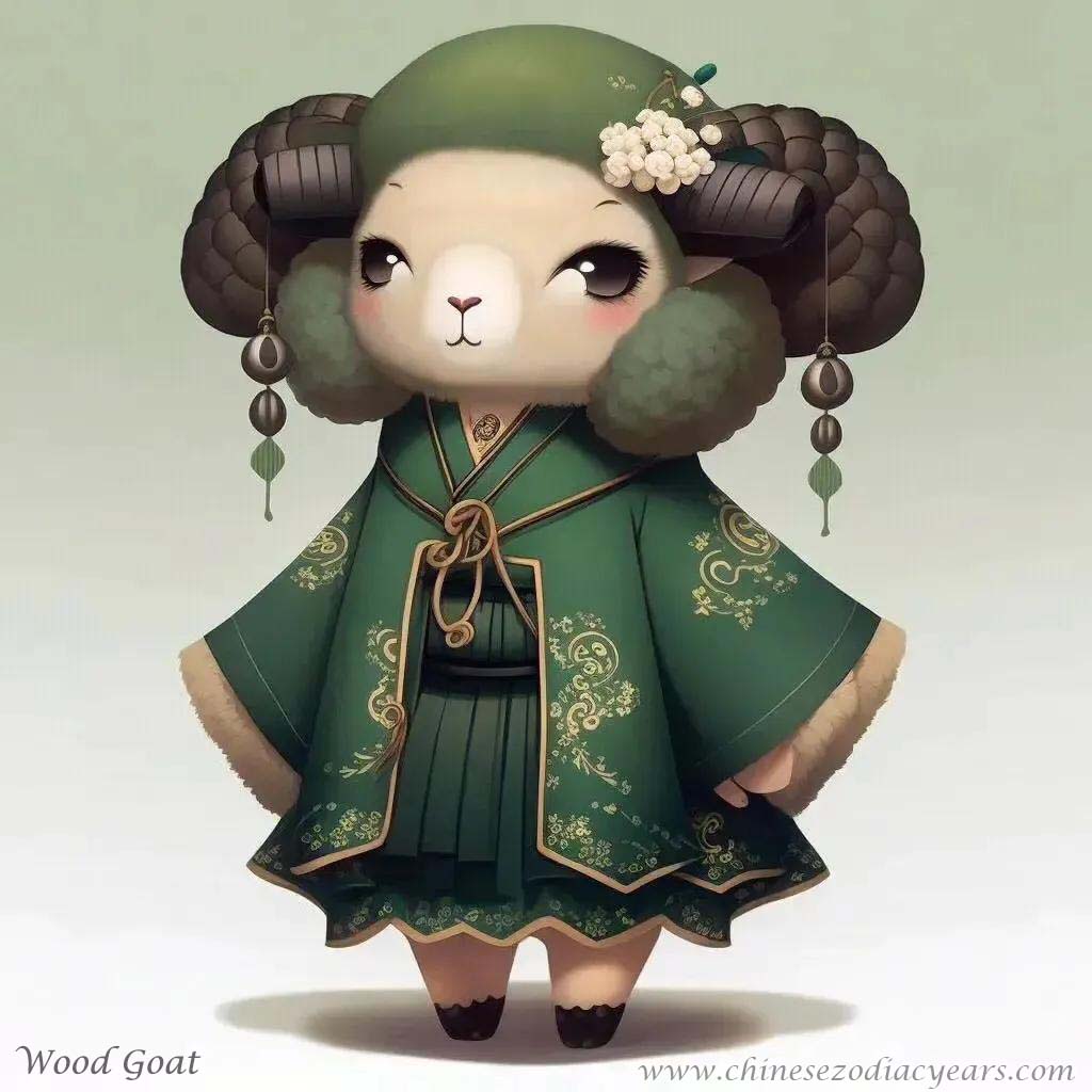 2015 Chinese Zodiac: Wood Goat