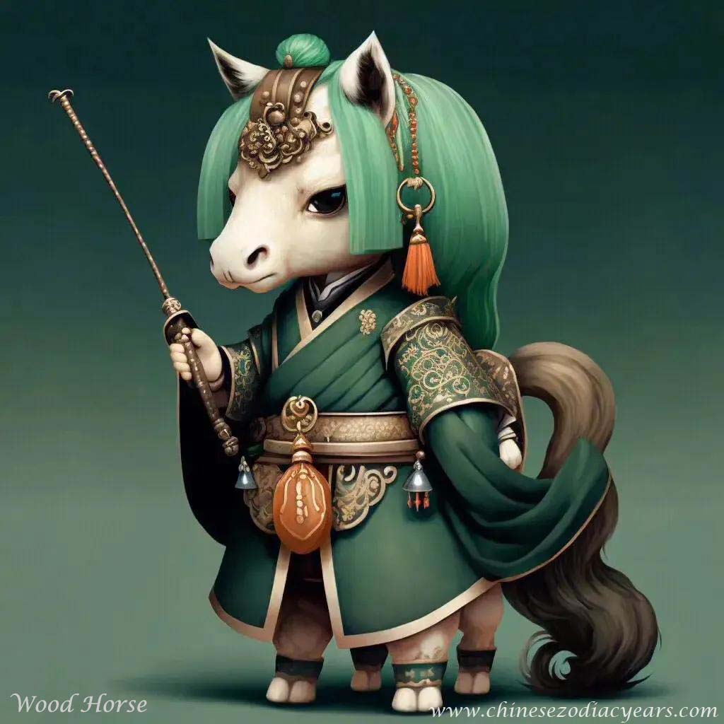2014 Chinese Zodiac: Wood Horse