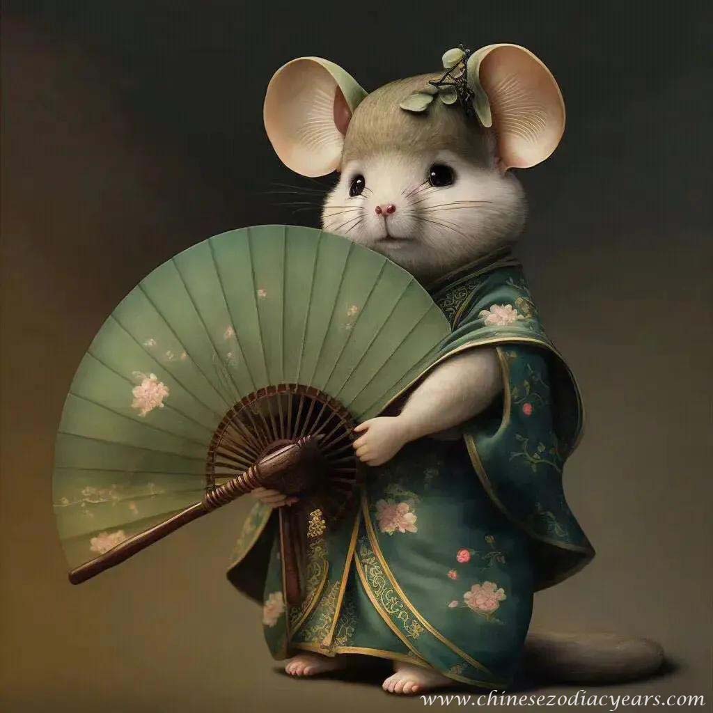 1984 Chinese Zodiac: Wood Rat