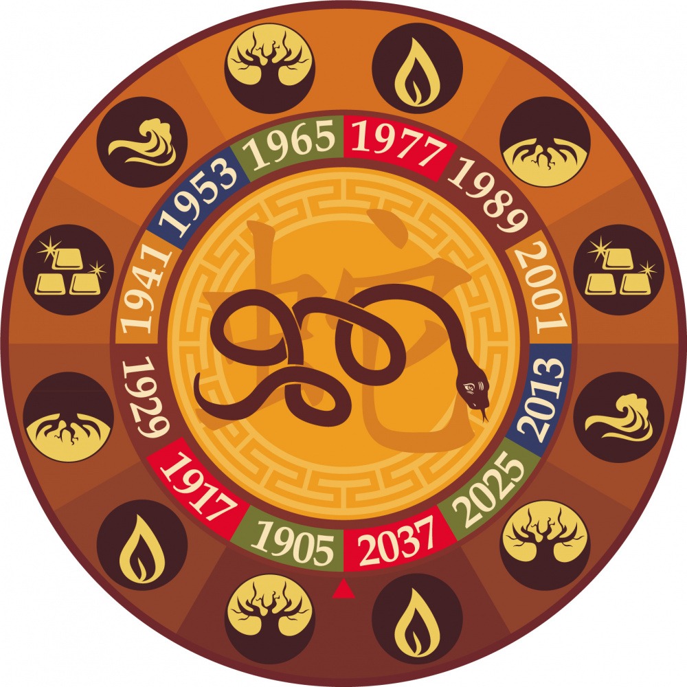 Year of the snake five elements